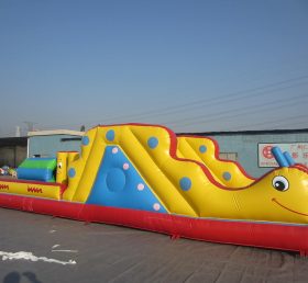 T7-104 Cartoon Inflatable Obstacles Cour...