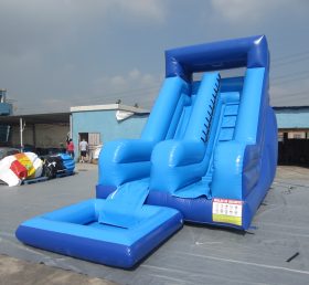 T8-1114 Blue Giant Inflatable Water Slid...