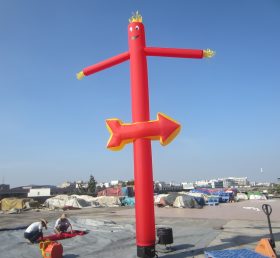 D2-36 Air Dancer Inflatable Red Tube Man...