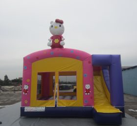 T5-105 Hello Kitty Bouncy Castle Combo W...