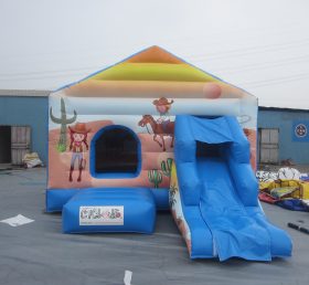 T2-629 Western Cowboys Inflatable Bounce...