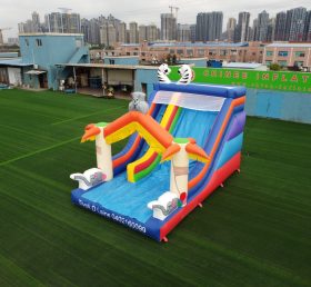 T8-732 Outdoor Inflatable Giant Dry Slid...