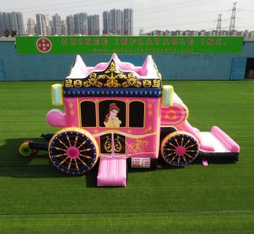 T5-672 Disney Pink Princess Carriage Com...