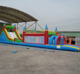 T7-480 Castle Inflatable Obstacles Cours...