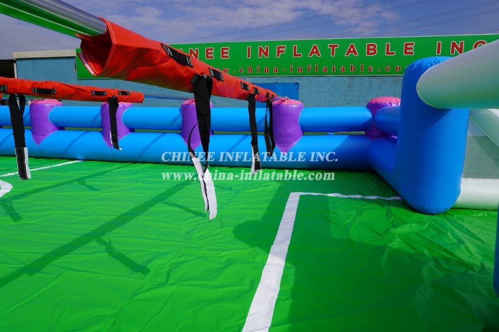water slide soccer