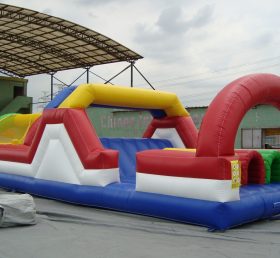 T7-504 Colorful Inflatable Obstacles Cou...