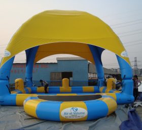 Tent1-444 Large Inflatable Swimming Pool...