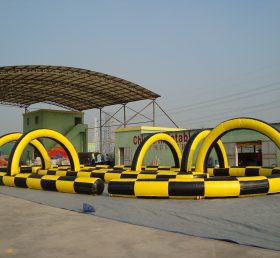 T11-1113 Inflatable Race Track Sport Gam...