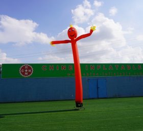 D2-62 Air Dancer Inflatable Red Tube Man...