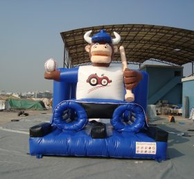T11-238 Cow Inflatable Sports Obstacle C...