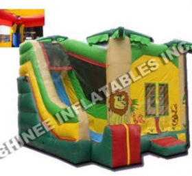 T5-191 Commercial Jungle Theme Bouncy Co...