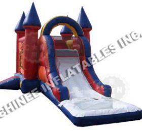 T5-198 Inflatable Castle Bounce House Wi...