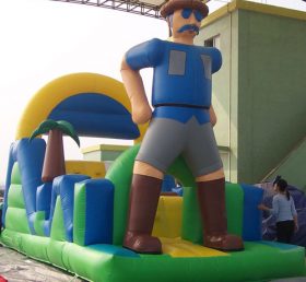 T7-499 Jungle Theme Inflatable Obstacles...