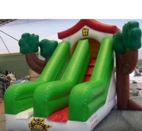 T8-1002 Giant Inflatable Slide Green Hou...