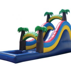 T8-295 Jungle Themed Inflatable Dry Slid...
