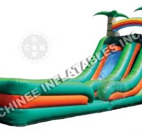 T8-653 Jungle Theme Inflatable Double La...