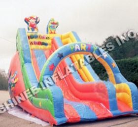 T8-760 Happy Clown Inflatable Dry Slide ...