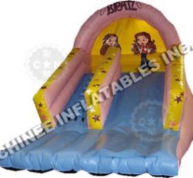 T8-797 Pink Girls Inflatable Slide For K...