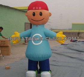 M1-254 Boy Inflatable Moving Cartoon
