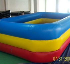 Pool1-4 Three Layer Inflatable Water Poo...