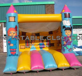 T2-2220 Cartoon Inflatable Bouncer For K...