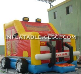 T2-2882 Monster Trucks Inflatable Bounce...
