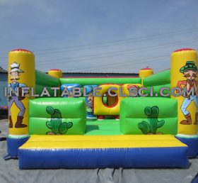 T2-366 Western Cowboys Inflatable Bounce...