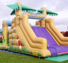 T7-313 Jungle Theme Inflatable Obstacles...