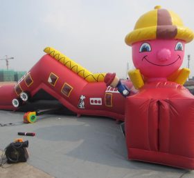 Tunnel1-56 Cute Man Inflatable Tunnel