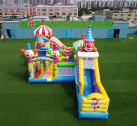 T6-438 Circus Themed Castle Large Clown ...