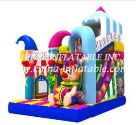 T8-1470 Kids Jumping Bouncer Happy Clown...