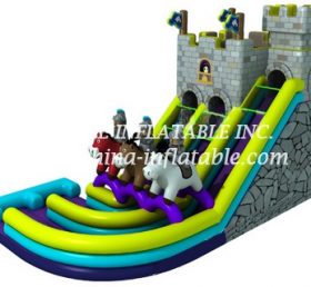 T8-1498 Giant Horses Jumping Castle With...