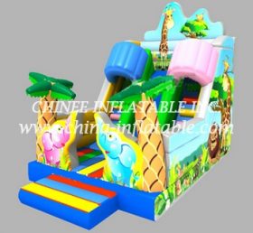 T8-1525 Jungle Themed Bouncing Inflatabl...