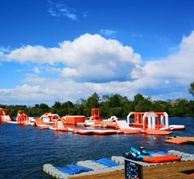 S51 Inflatable Water Park Aqua Park Wate...