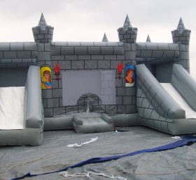 IC1-001 Inflatable Grey Castle Bouncer F...