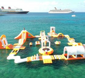 S49 Inflatable Floating Water Park Aqua ...