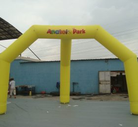 Arch2-041 Yellow Inflatable Arches