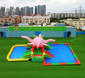 Pool2-724 Little Elephant Inflatable Wat...