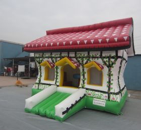T2-3093 House Shape Inflatable Bounce Ki...