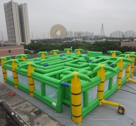 T11-1413 Jungle Theme Inflatable Maze