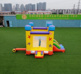 T5-004 Children'S Bouncy Castle With Sli...