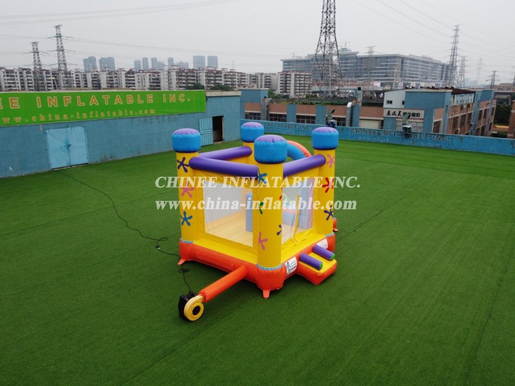 T5-004 Children’S Bouncy Castle With Slide Commercial Inflatable Combo