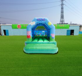 T2-4009 12X10Ft Green Peppa Pig Bounce H...