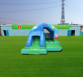 T2-4039 15X12Ft Green Peppa Pig Front Sl...