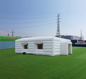 Tent1-4470 White Inflatable Cube Tent