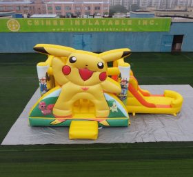T2-4444 Pokémon Pikachu Bouncy Castle W...
