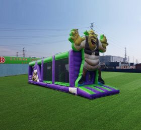 T7-1498 Shrek 3D-Hd Inflatable Obstacle ...