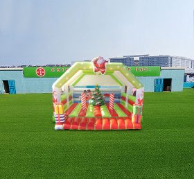T2-4639 Inflatable Christmas Bounce Hous...
