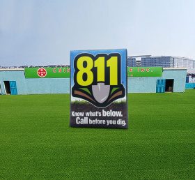 S4-455 Inflatable Sign For Underground L...